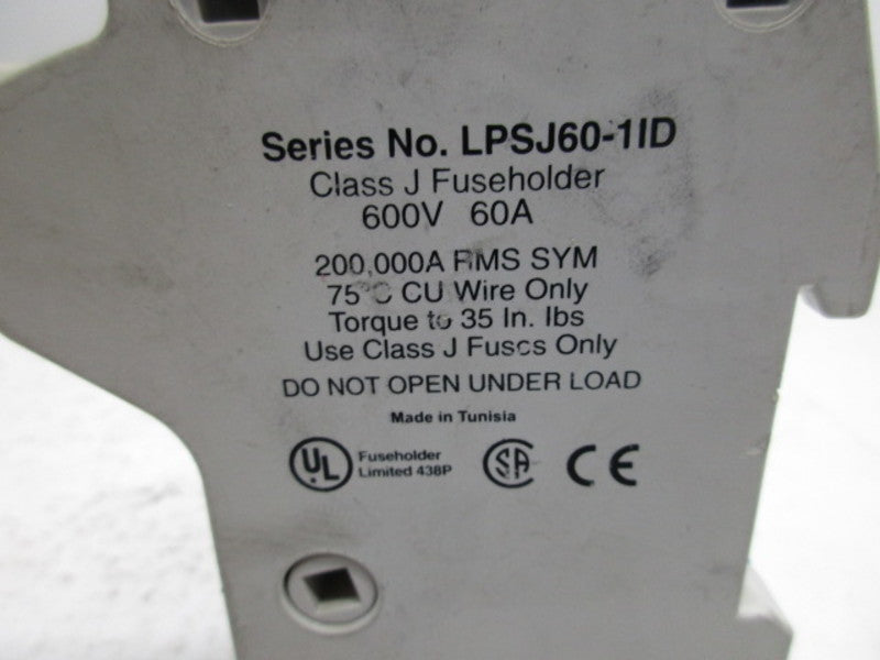 LITTLEFUSE LPSJ60-1ID FUSEHOLDER  UNMP
