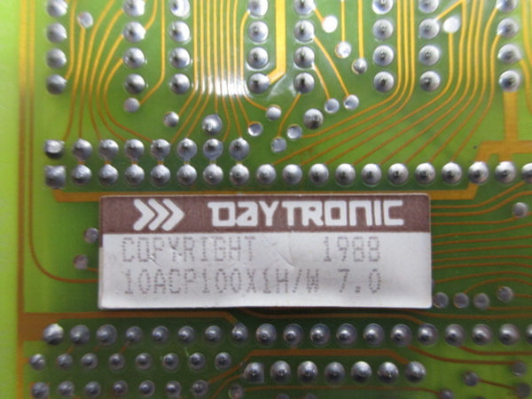 DAYTRONIC 10ACP100X1 PROCESSOR BOARD  UNMP