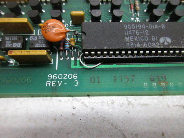 ALLEN BRADLEY 960206 PLC BOARD  UNMP
