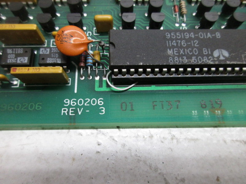 ALLEN BRADLEY 960206 PLC BOARD  UNMP