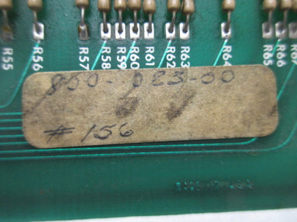 WEB PRINTING 800-023-00 CONTROL BOARD  UNMP
