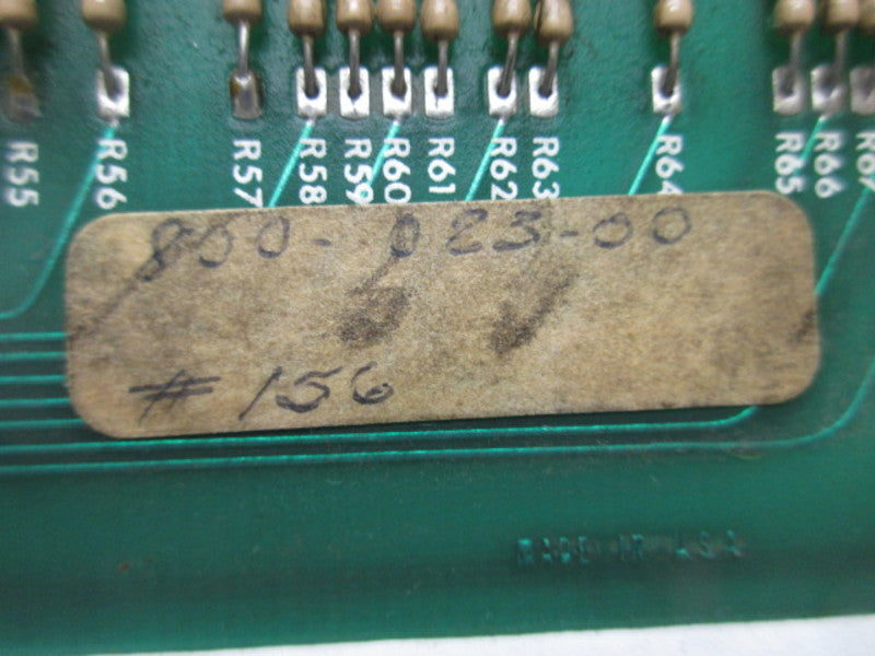 WEB PRINTING 800-023-00 CONTROL BOARD  UNMP