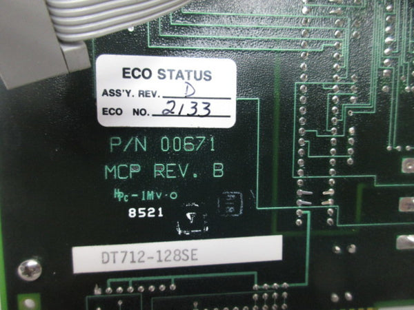 DATA TRANSLATION DT712-128SE PC BOARD  UNMP