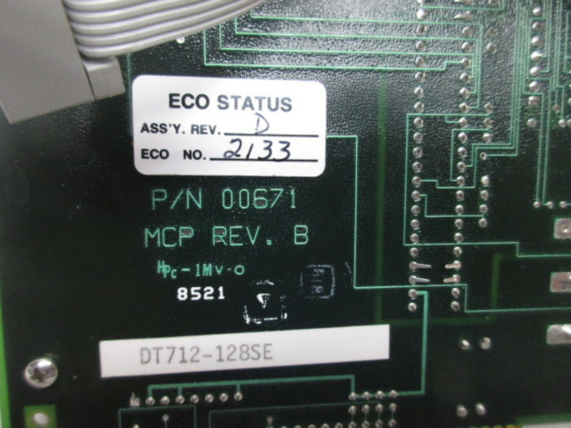 DATA TRANSLATION DT712-128SE PC BOARD  UNMP