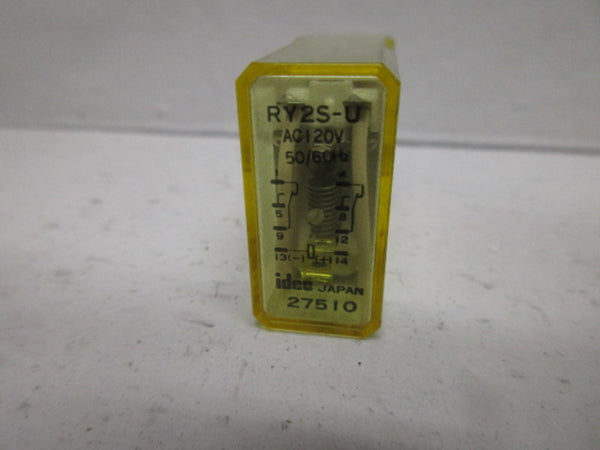 IDEC RY2S-U RELAY 120VAC  UNMP