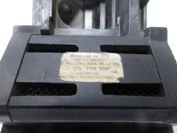 FEDERAL PACIFIC NBH2P125 CIRCUIT BREAKER  UNMP