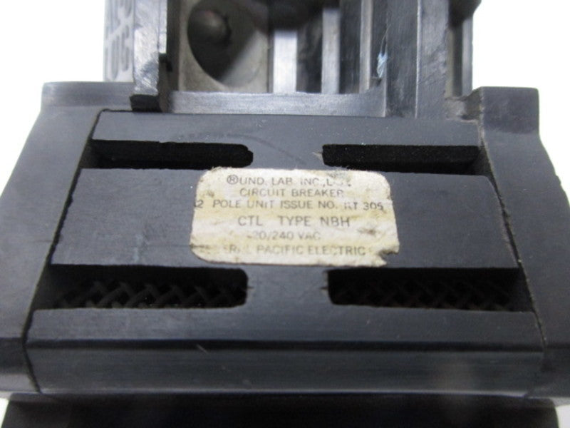 FEDERAL PACIFIC NBH2P125 CIRCUIT BREAKER  UNMP