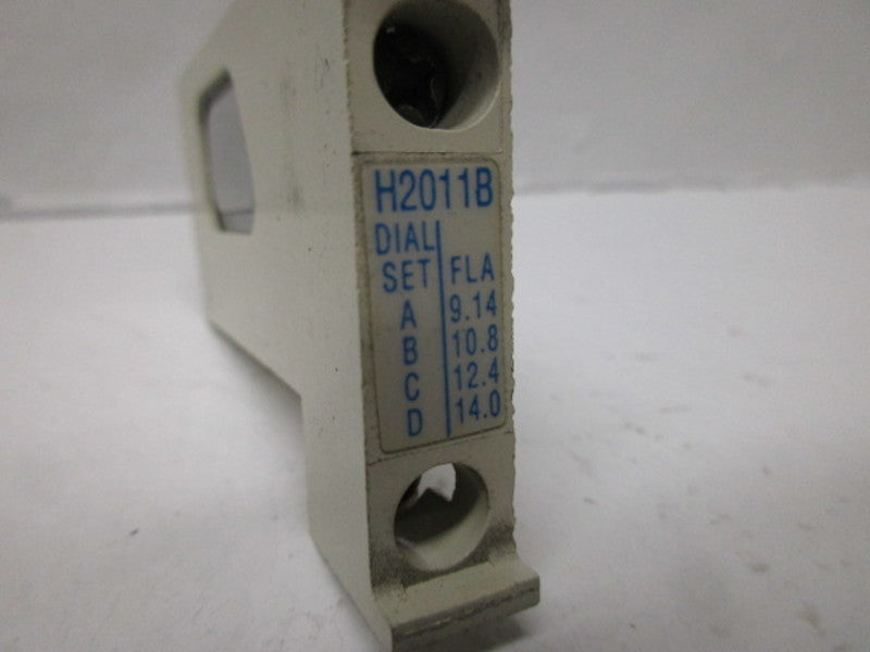 CUTLER HAMMER H2011B THERMAL OVERLOAD  UNMP