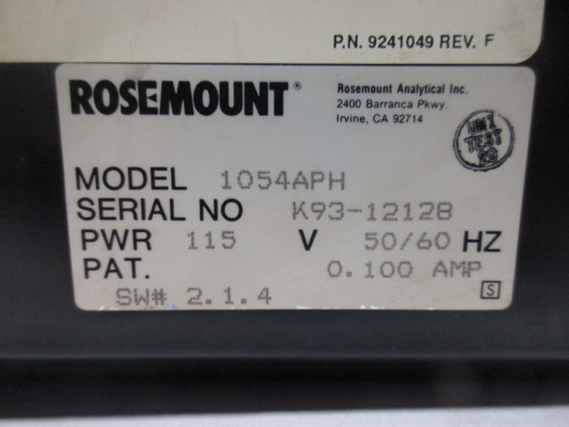 ROSEMOUNT 1054APH UNMP