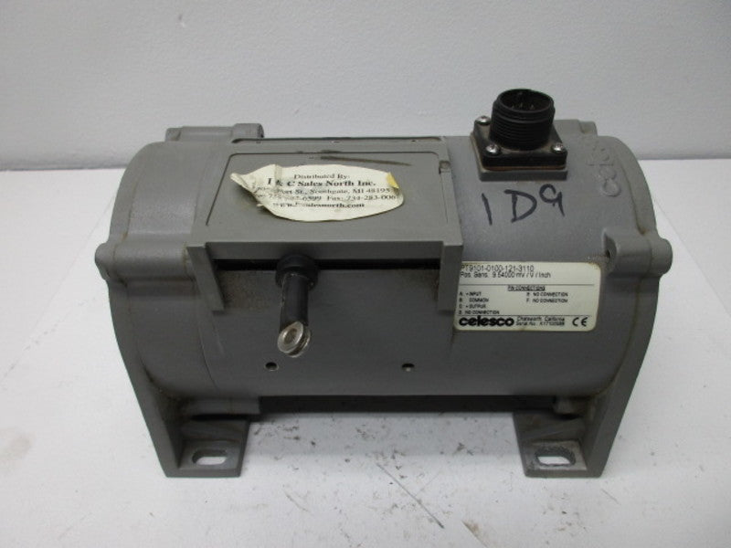 CELESCO PT9101-0100-121-3110 POSITION TRANSDUCER (AS PICTURED)  UNMP