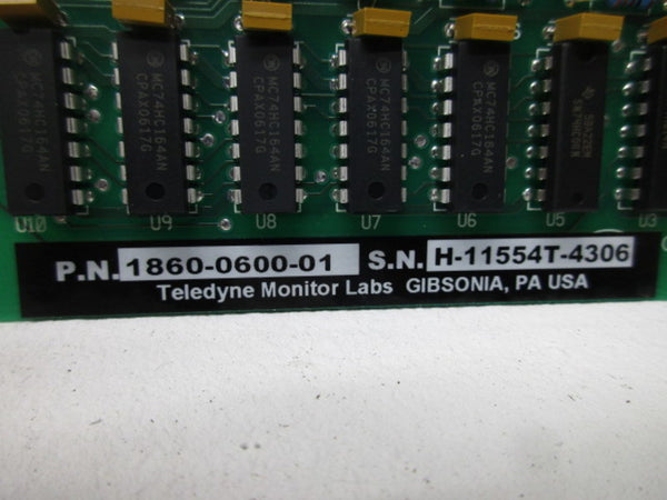 TELEDYNE 1860-0600-01 PCB CIRCUIT BOARD  NSNP