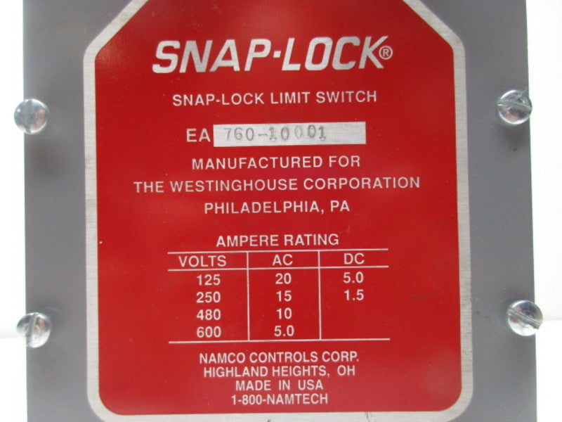 NAMCO EA760-10001 LIMIT SWITCH  UNMP
