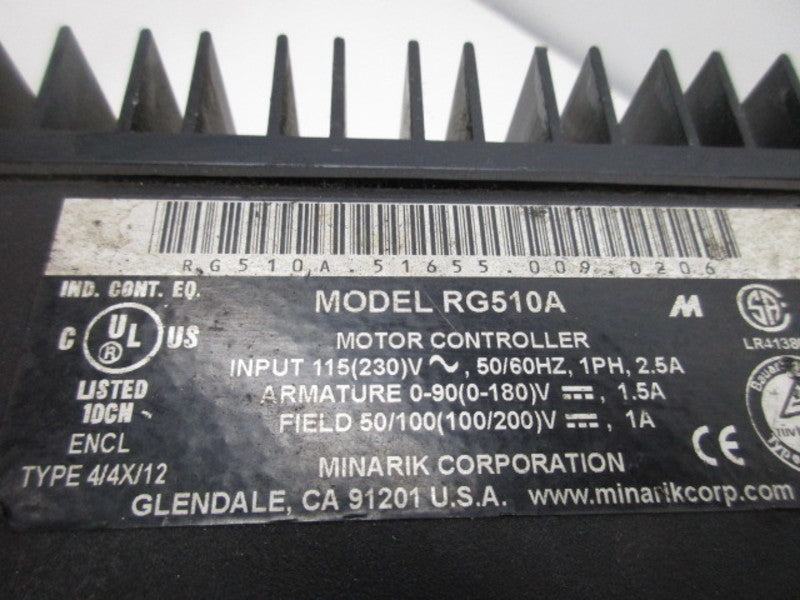 MINARIK RG510A MOTOR CONTROLLER  UNMP