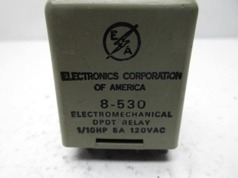 ECA 8-530 ELECTROMECHANICAL RELAY 120VAC  UNMP