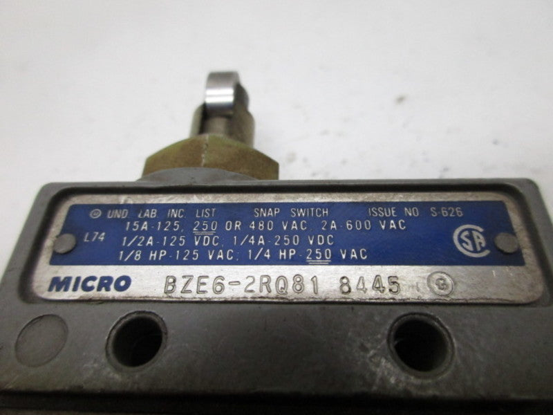 MICRO SWITCH BZE6-2RQ81 (GREY)  UNMP