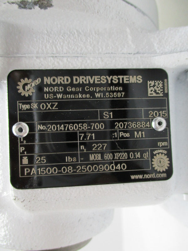 NORD TYPE SKOXZ SPEED REDUCER 201476058-700  NSNP