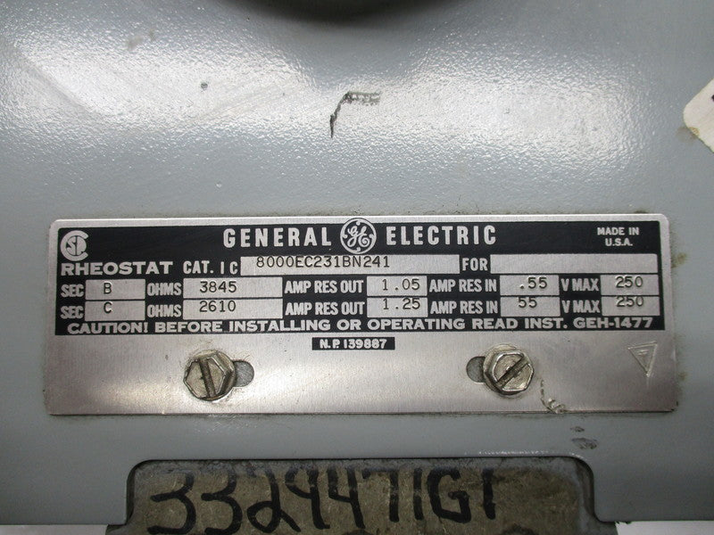 GENERAL ELECTRIC IC8000EC231BN241  NSNP