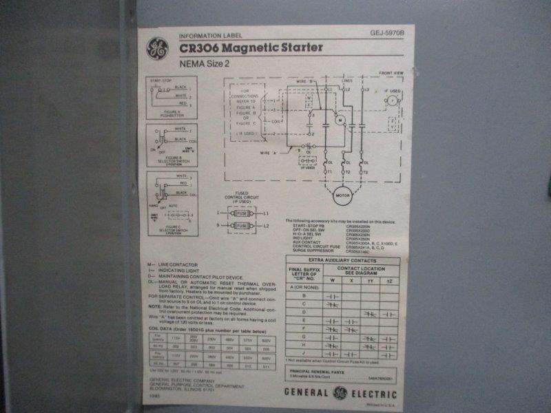GENERAL ELECTRIC CR306  NSNP