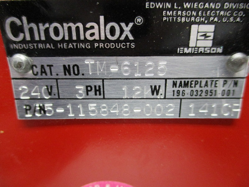 CHROMALOX TM-6125 (155-115848-002) (141CP)  UNMP