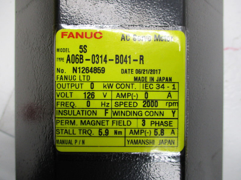 FANUC A06B-0314-B041-R  UNMP