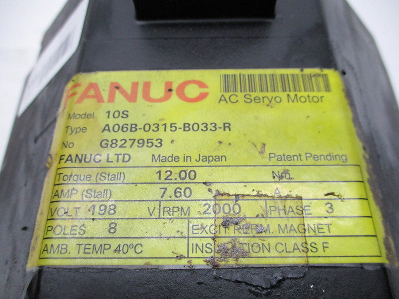 FANUC A06B-0315-B033-R UNMP