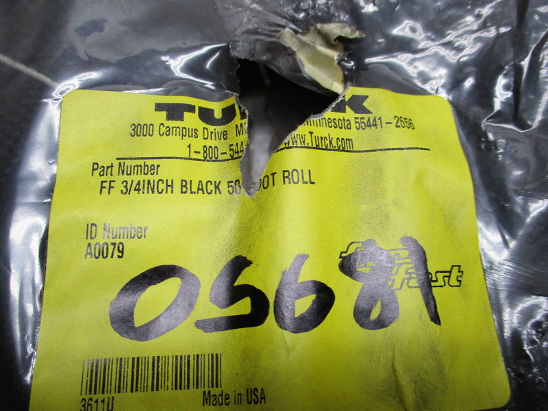 TURCK FF 3/4" BLACK 50' ROLL (A0079)  NSMP