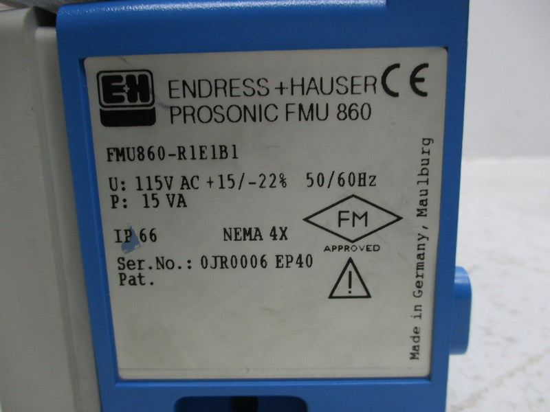 ENDRESS+HAUSER FMU860-R1E1B1  NSNP