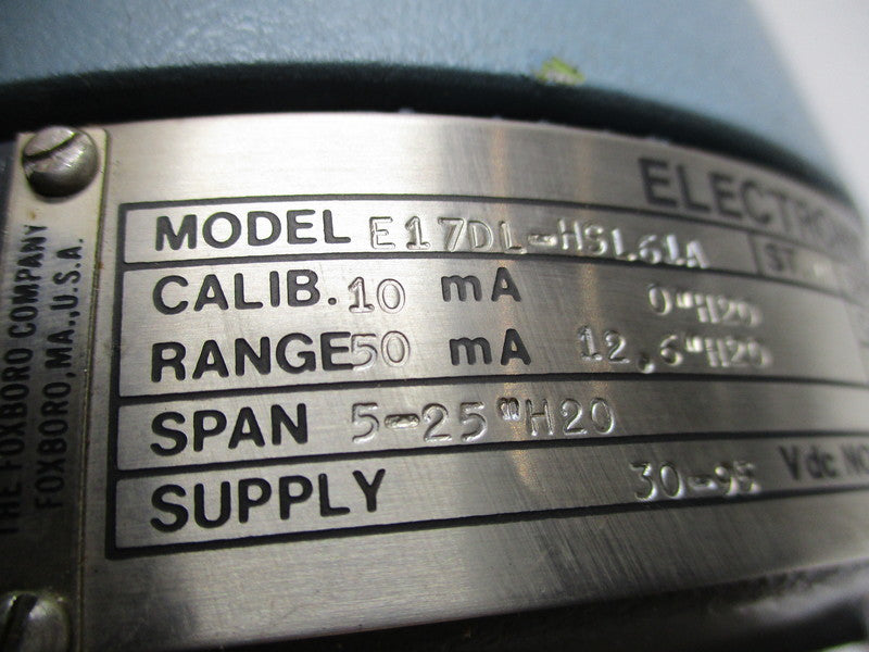 FOXBORO E17DL-HSL61A (317348)  UNMP