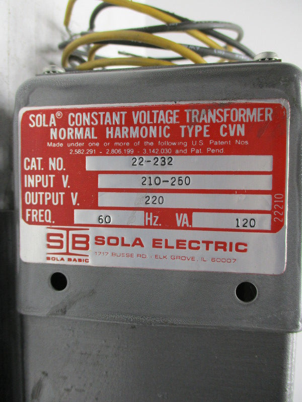SOLA 22-232 TYPE CVN  NSNP