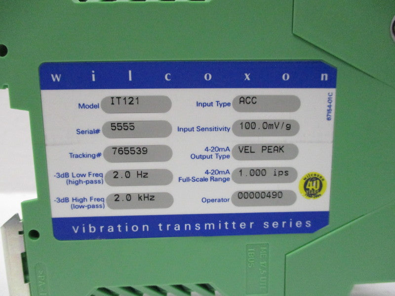 WILCOXON IT121 TYPE ACC NSMP