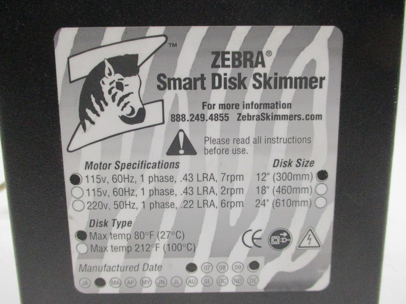 ZEBRA SMART DISC SKIMMER NSNP