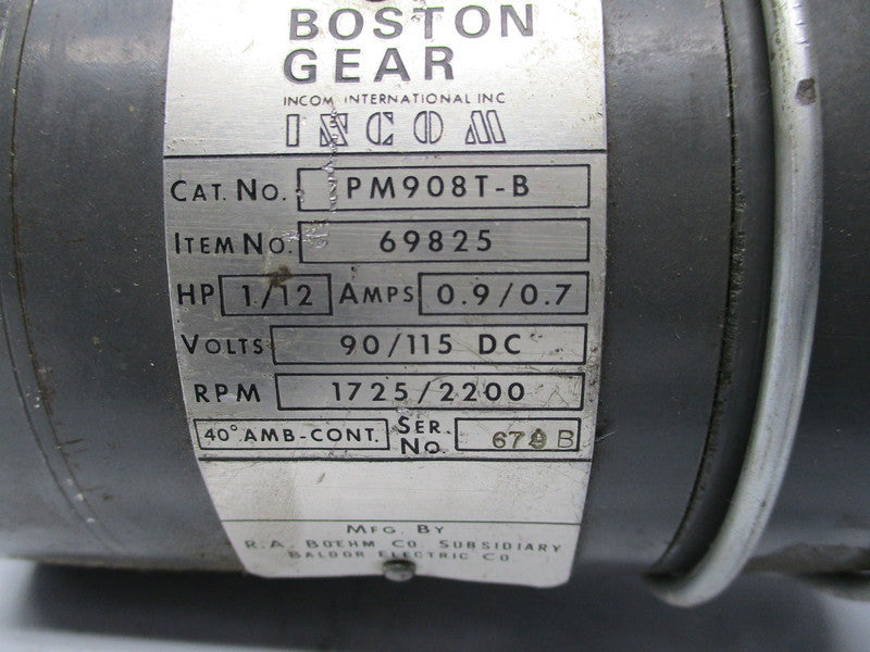 BOSTON GEAR PM908T-B UNMP