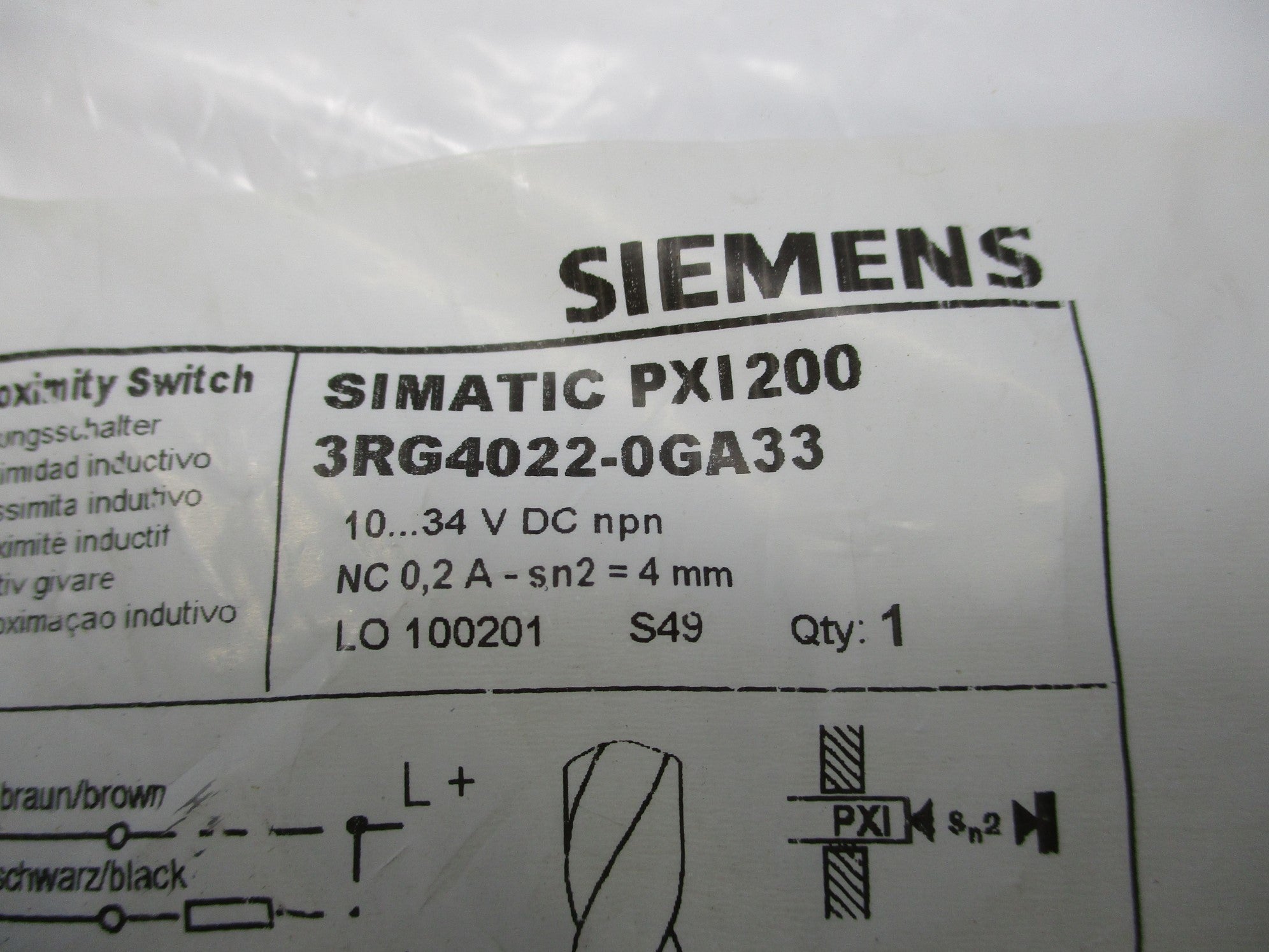 SIEMENS 3RG4022-0GA33 NSMP