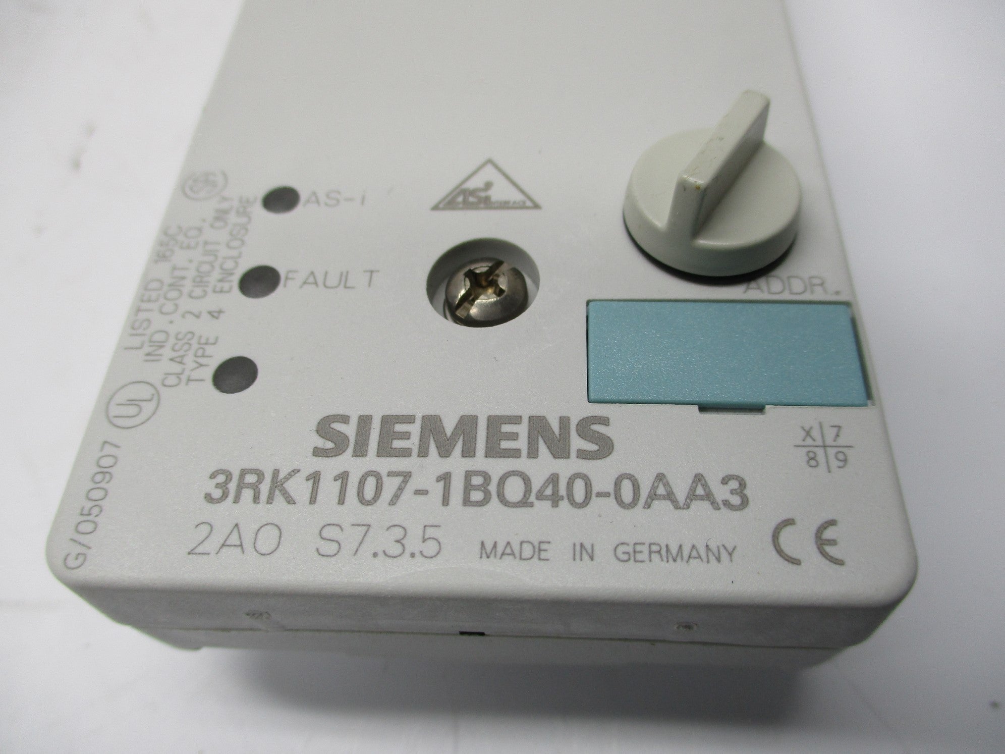 SIEMENS 3RK1107-1BQ40-0AA3 NSMP