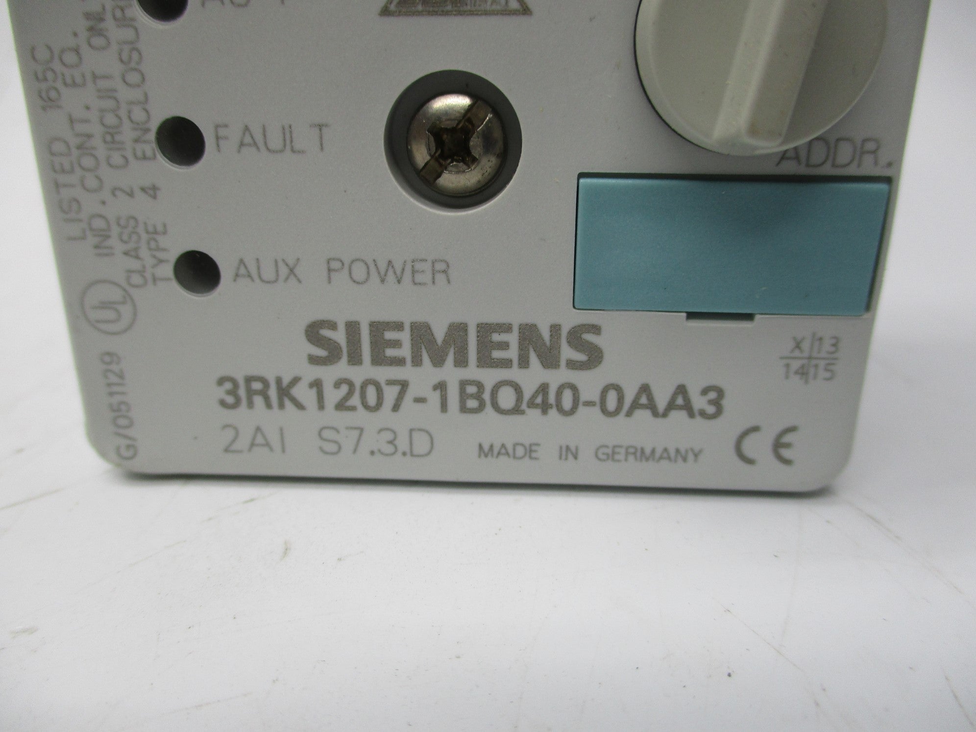 SIEMENS 3RK1207-1BQ40-0AA3 NSMP