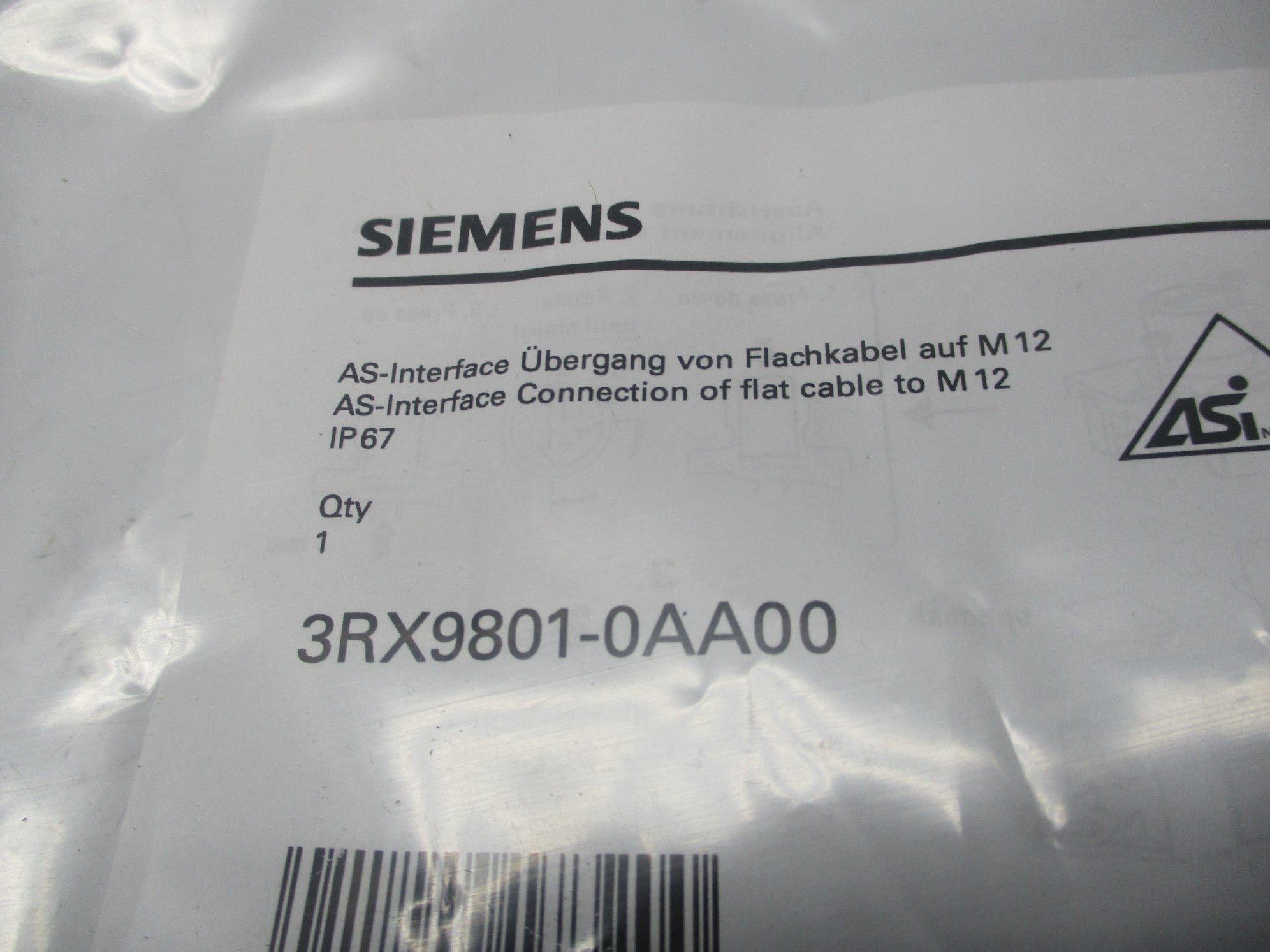 SIEMENS 3RX9801-0AA00 NSMP