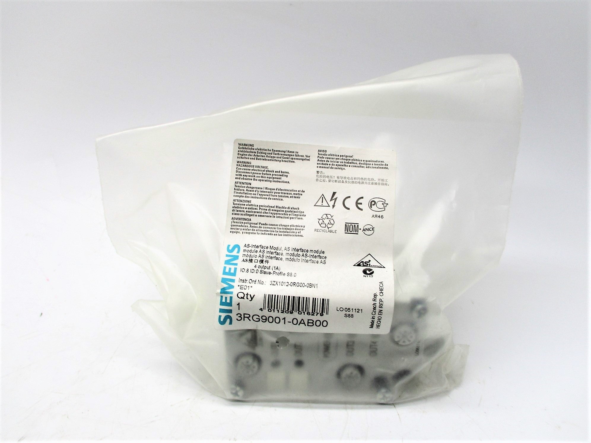 SIEMENS 3RG9001-0AB00 NSMP