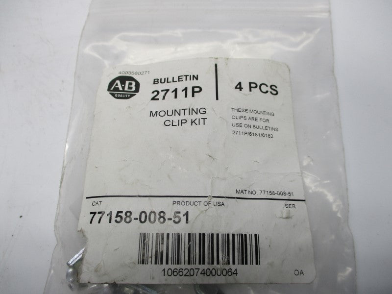 INDUSTRIAL SPARE PART 77158-008-51 (PKG OF 4) NSMP