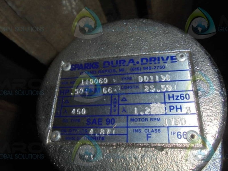 SPARKS DD1134 DURADRIVE  NSNP