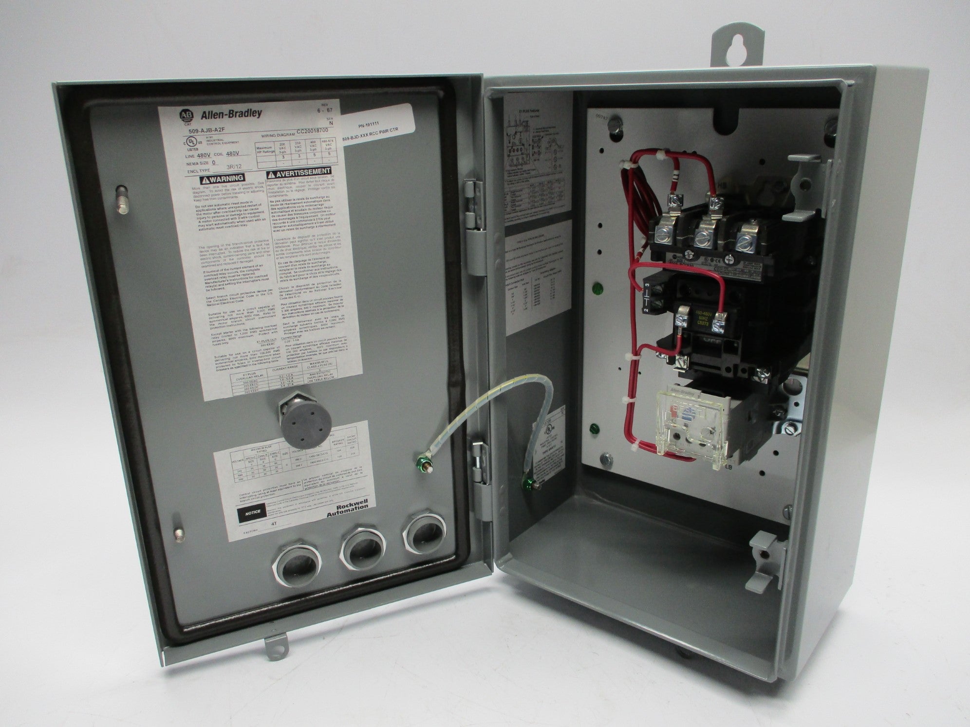 INDUSTRIAL SPARE PART 509-AJB-A2F SER. N NSMP