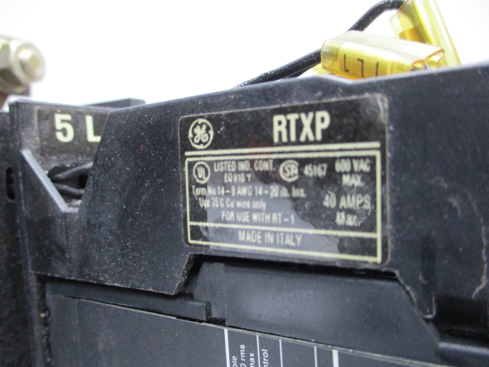 GENERAL ELECTRIC RT4P 175-280A NSNP