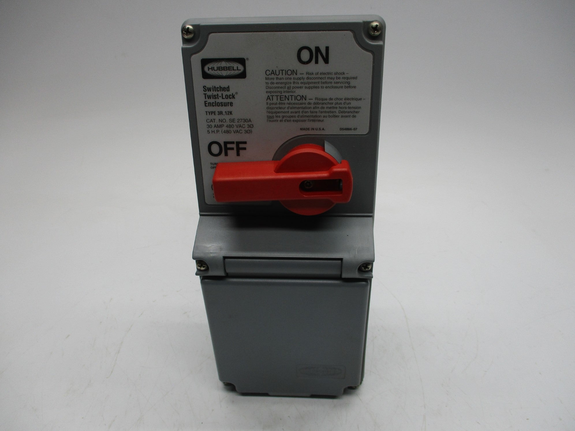 HUBBELL SE2730A NSMP