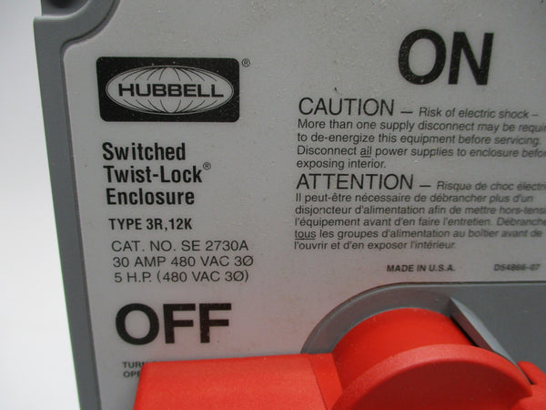 HUBBELL SE2730A NSMP