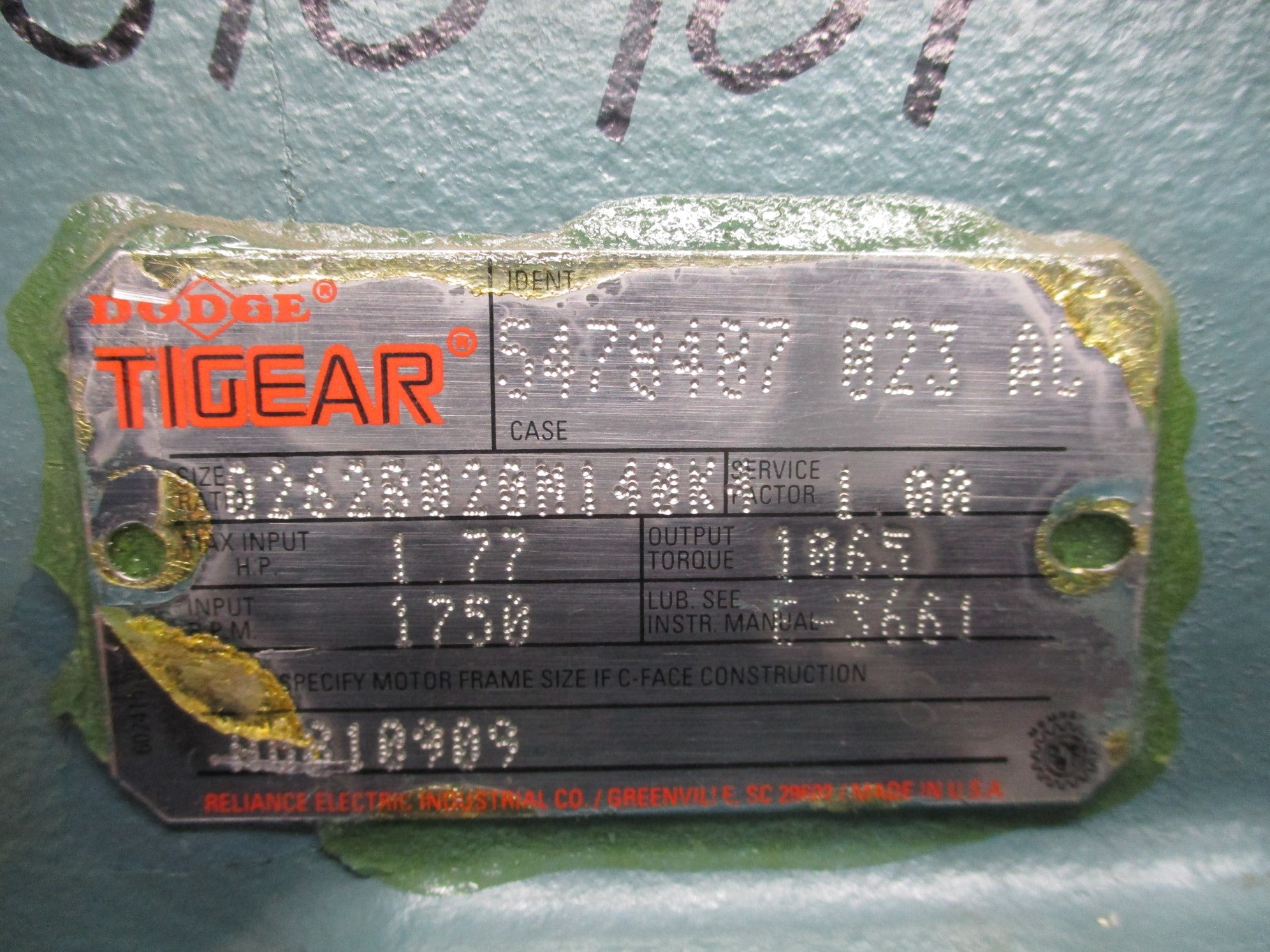 DODGE Q262B020M140K4 UNMP
