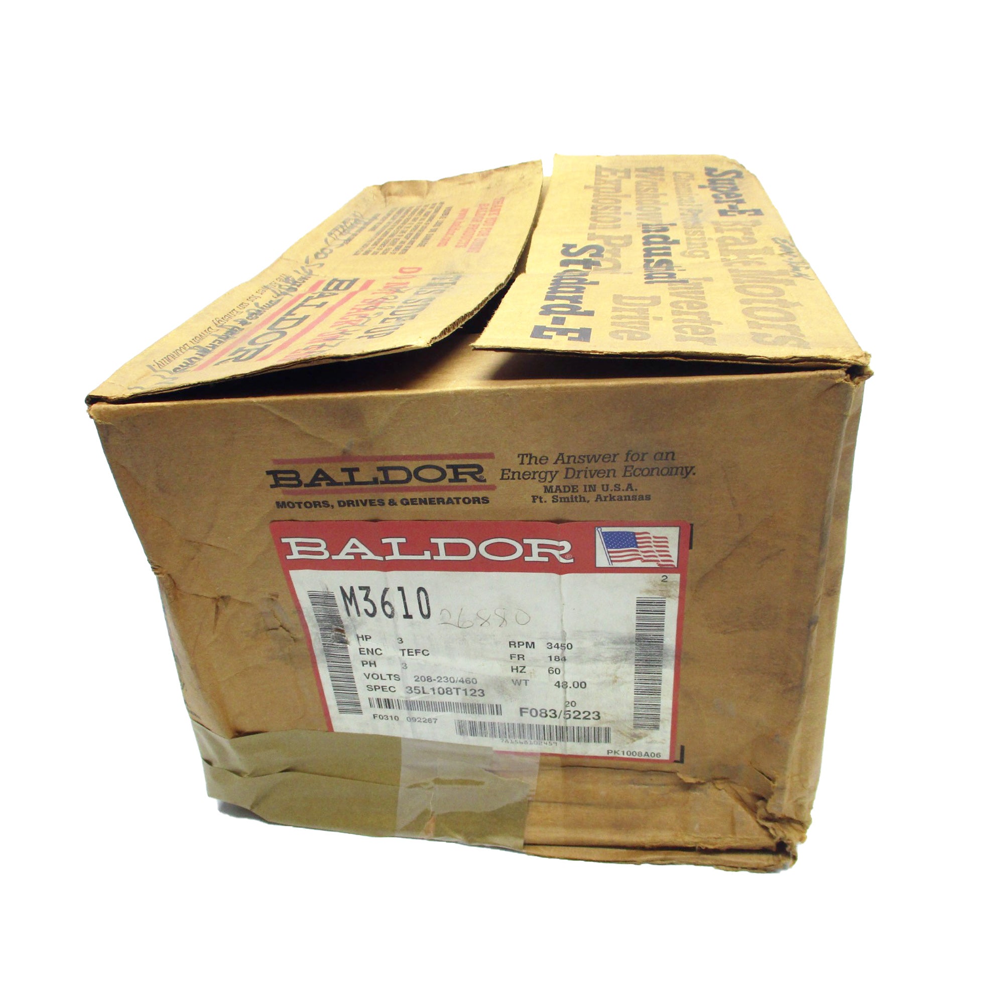 BALDOR M3610 NSMP