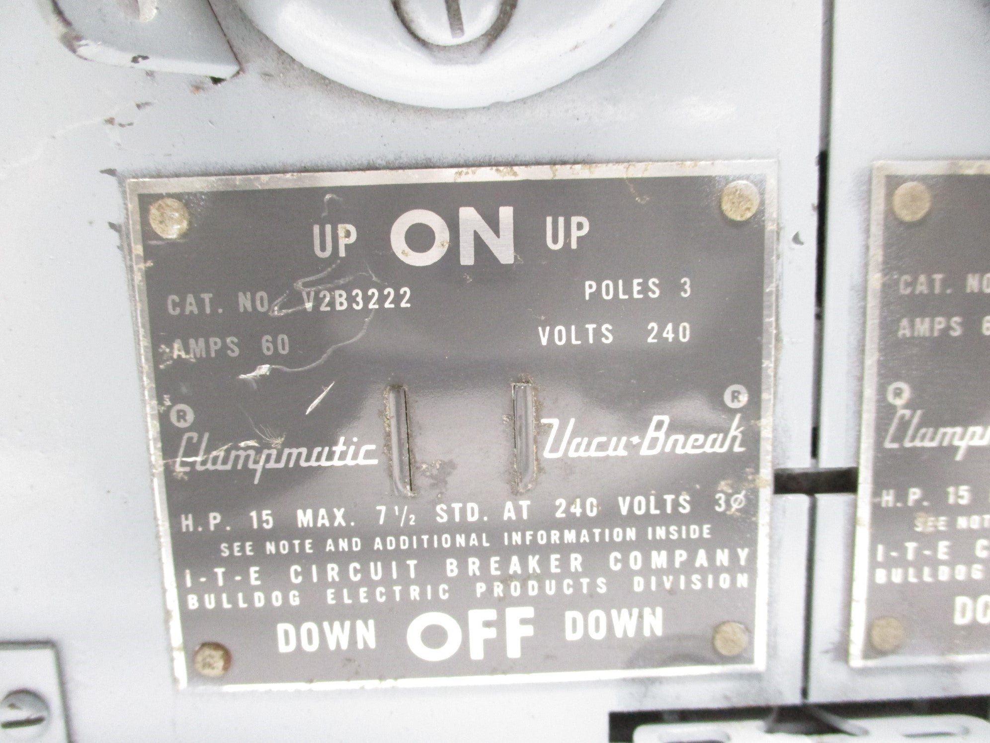 ITE V2B3222 60A NSNP