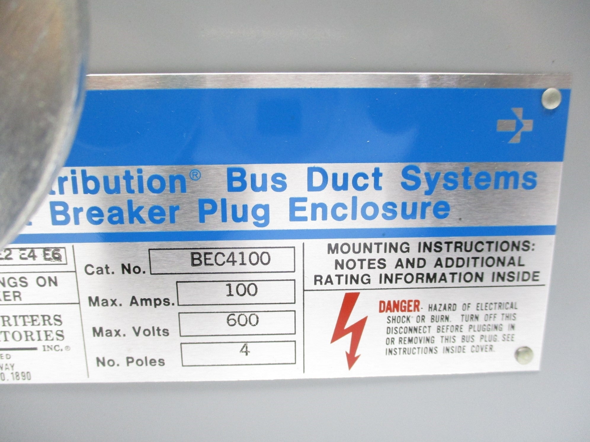 ITE BEC4100 100A NSMP