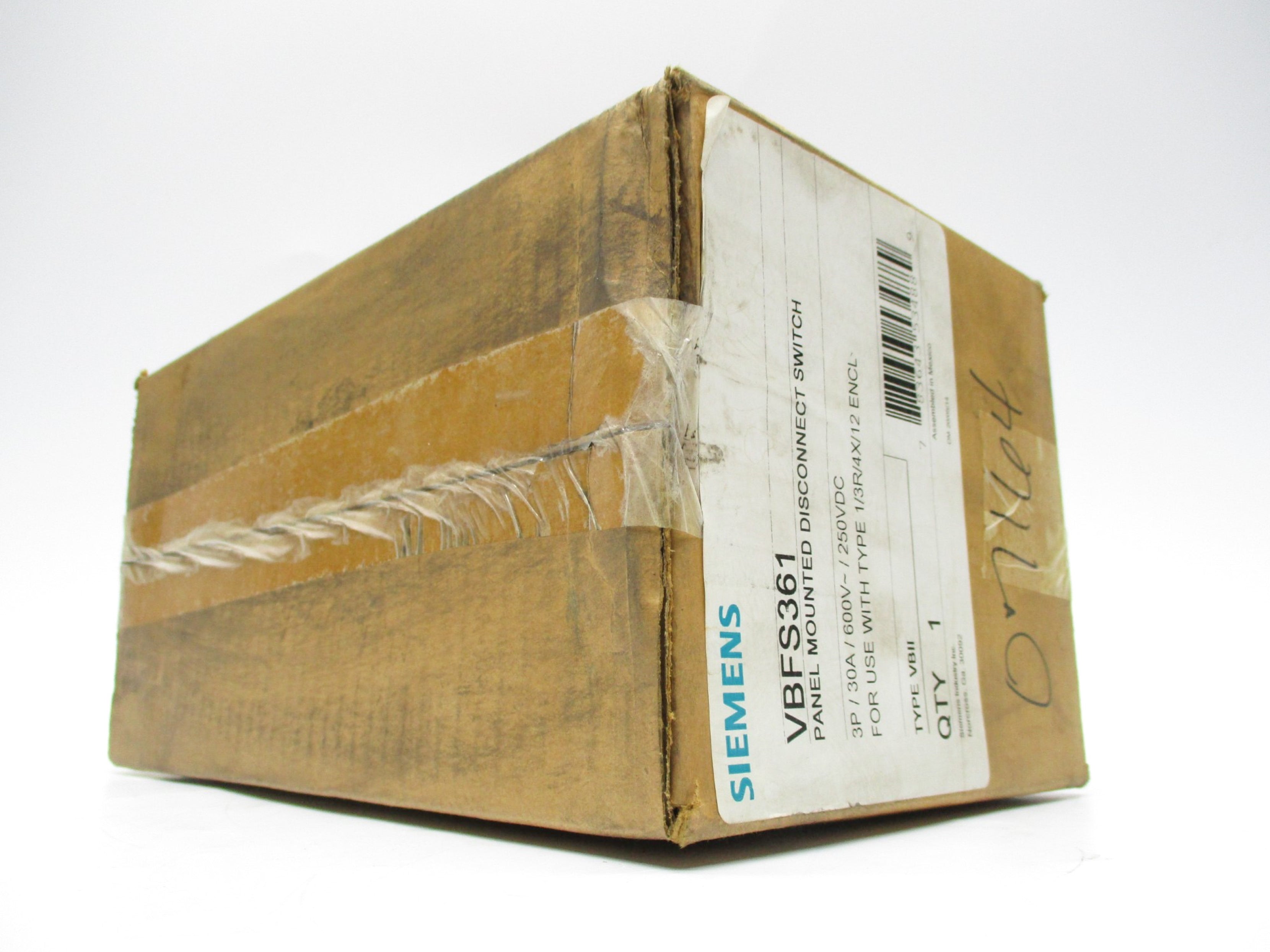 SIEMENS VBFS361 30A NSFS