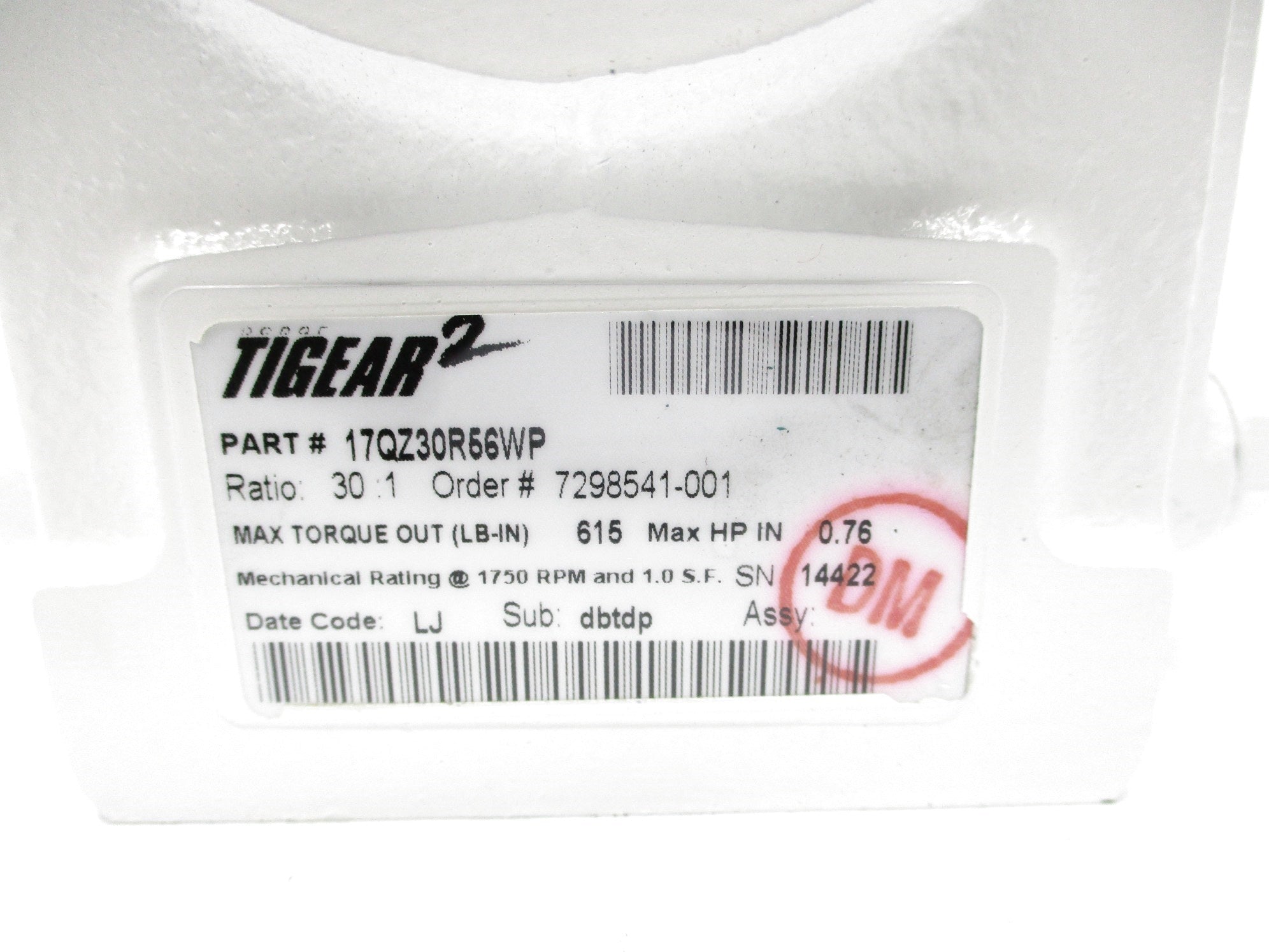 DODGE 17QZ30R56WP NSMP