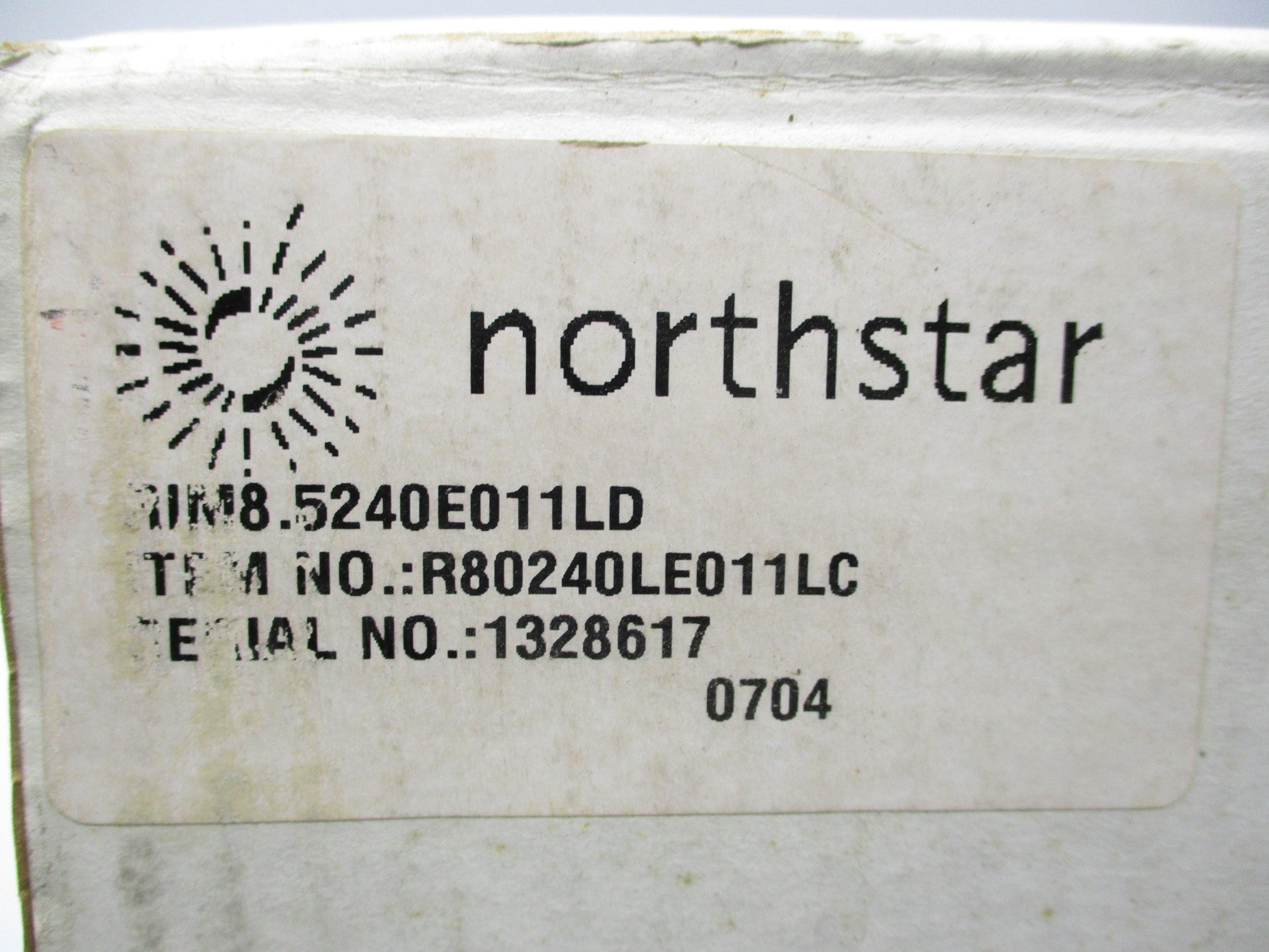 NORTHSTAR RIM8.5240E011LD R80240LE011LC NSMP